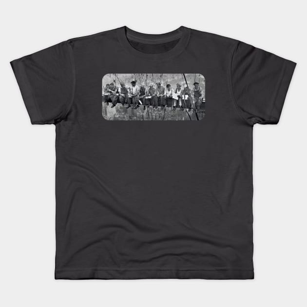 IRONWORKER Kids T-Shirt by Cult Classics